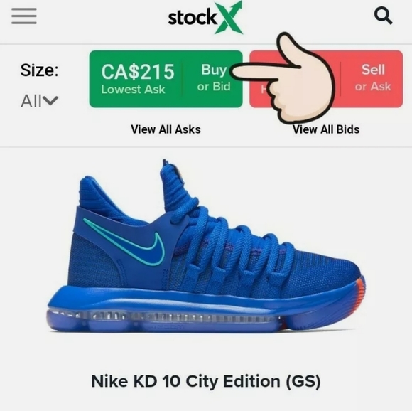 Nike Zoom KD10 City Edition Chinatown  6.5 GS 5y - Picture 3 of 5